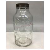 Vintage Horlickï¿½s Malted Milk Glass Jar