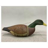 SR White Wooden Duck Decoy