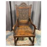 Wainscot Style Armchair