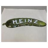 Heinz Metal Pickle Advertisement Hanging Display