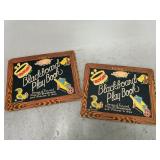 Two Blackboard Play Books
