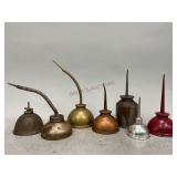 Vintage Thumb Pump Oil Cans