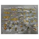 Brass Tone Drawer Pulls and Knobs