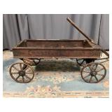 Antique Childï¿½s Wooden Wagon