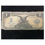 1899 Large Silver Certificate One Dollar Bill