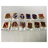 Field Artillery Unit Crests, Pinback WWII