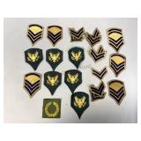 Collection of Korean War Chevrons
