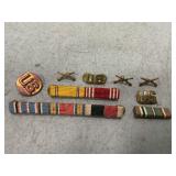 U.S. Medal Bars, Antique Crossed Rifle, & More