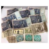 Mostly German & French War Bring Back Money