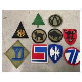 World War II Division Patches