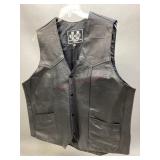 Leather Vest Size XL