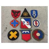 WWII Assorted Unit Patches