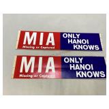 MIA/Only Hanoi Knows Bumper Stickers