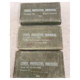 WWII Individual Gas Protection Cover Sheets