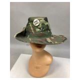 Vietnam Era Boonie with Bomb Hanoi Button