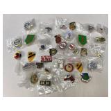 Assorted Military & Police Novelty Pins