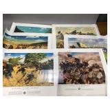 History of the United States Army Colored Prints