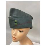 Warrant Officer Green Overseas Cap