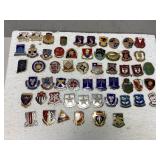 56 U.S. Military Unit Pins