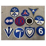 WWII Army Corps Patches