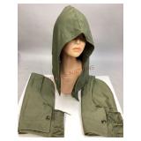 NOS 1943 Field Jacket Hoods - Size Large