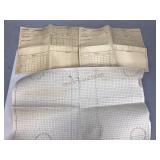 U.S. AAF Navigator Logs & Position Graphs 1942