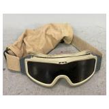 Goggles by ESS in Tan Color