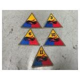 WWII Armor Divisions Patches