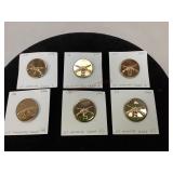 Infantry Regiment Collar Insignia 1-6th