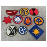 World War II Division Patches