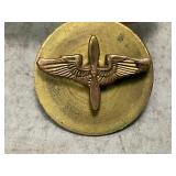 USA AF Crew Member WWII Enlisted Collar Pin