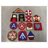 WWII Assorted Army Patches