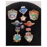 Group of Nine Soviet Union Pins