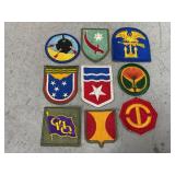 WWII Assorted Commands Patches
