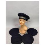 WWII USN Flat Caps