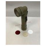 U.S. Army Flashlight with Different Lenses