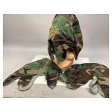 Three Woodland Camo Covers for Helmets