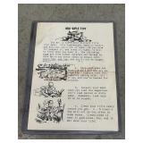 Graphic Training Aid 1967 for M16 Rifle