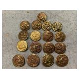 U.S. Small Military Buttons