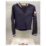 WWII U.S. Navy Insignia with WWII Navy Blouse