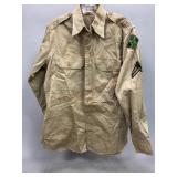 Korean War Khaki Shirt Corporal 4th Division
