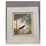 "Wood Ibis" by Buell Whitehead