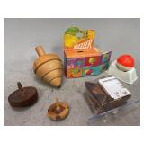 Vintage Tops, Wooden Puzzle