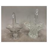 Clear Glass Baskets