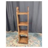 Unique Wooden Spinning Shelving Unit