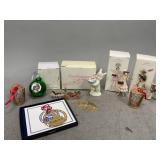 Assorted Christmas Ornaments and More