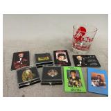 Collectible Music Pins, and Glass