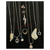 Assortment of Sterling Jewelry