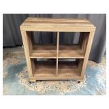 Portable Wooden Shelving Unit