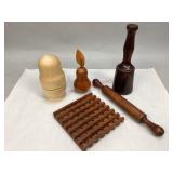 Miscellaneous Wood Home Decor Collectibles